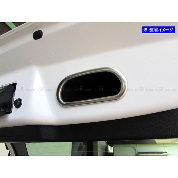 １２０系 ラクティス トレジア シフトゲート メッキカバー モデリスタ ブライツ BRIGHTZ ラクティス 120 125 ステンレスリアゲートプル