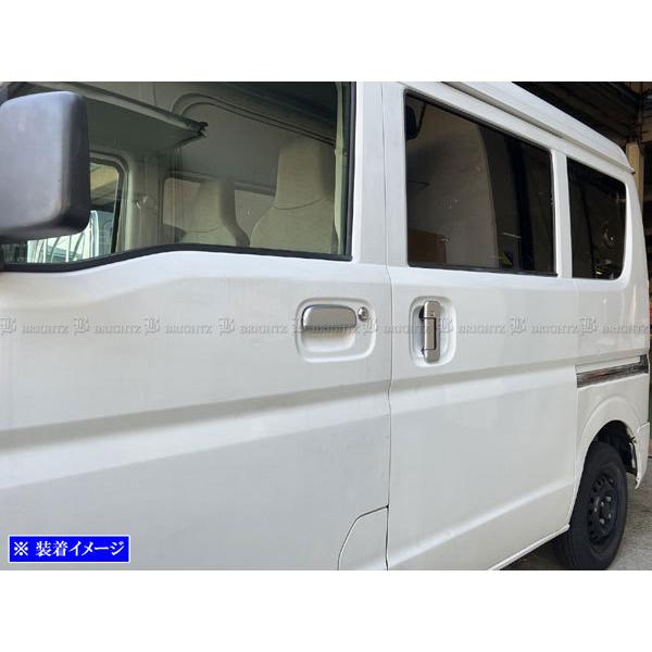 ブライツ BRIGHTZ エブリイバン DA17V ドアハンドルカバーノブ サテン