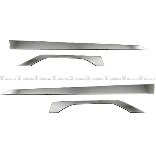BRIGHTZ W215 CLクラス クロームメッキドアシ 4210 5370 ブライツ(車) BRIGHTZ ワゴンR MH34S MH44S メッキドアハンドル