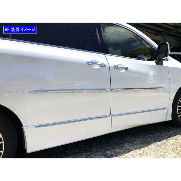 E52 エルグランド 中期 ワンオフ メッキガーニッシュ エルグランド ELGRAND E52 中期：純正 バックドアガーニッシュ