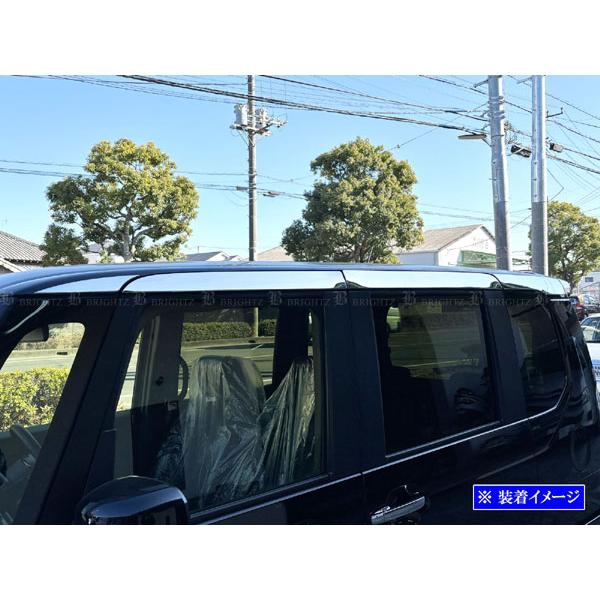 ブライツ BRIGHTZ N-BOXカスタム JF5 JF6 超鏡面ステンレスメッキ