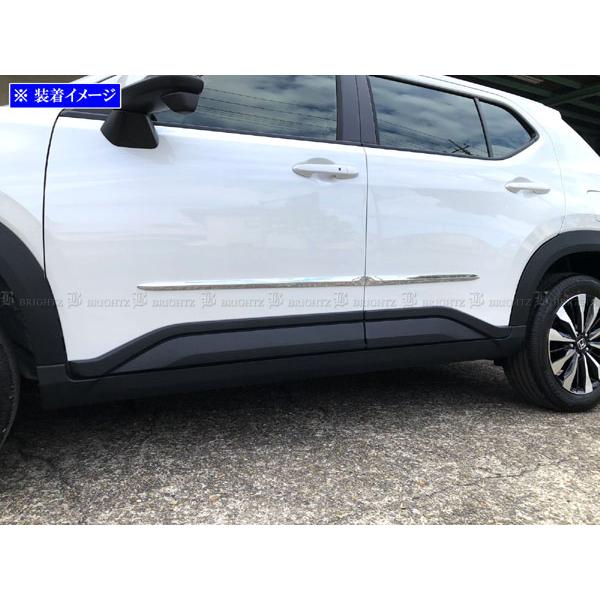ブライツ BRIGHTZ WR-V DG5 メッキサイドドアモール 「 55cm×2