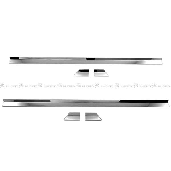 ブライツ BRIGHTZ ジムニー JB64W 超鏡面ステンレスメッキサイド