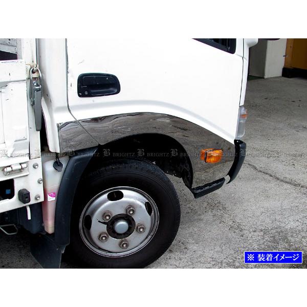 ブライツ BRIGHTZ 日野 デュトロ 超鏡面ステンレスメッキドア