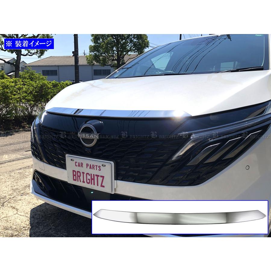ブライツ BRIGHTZ オーラ E13 超鏡面ステンレスメッキボンネットリップ