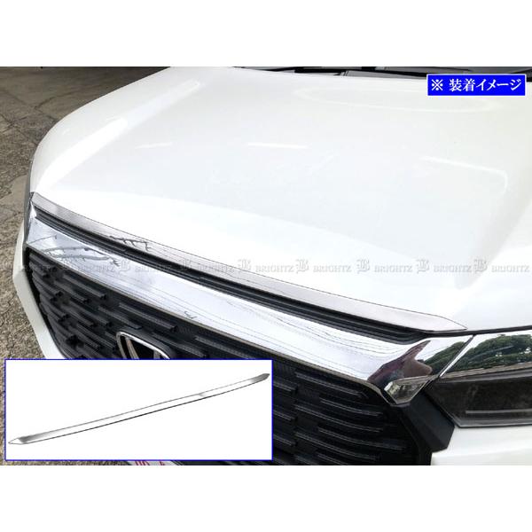 ブライツ BRIGHTZ WR-V DG5 超鏡面ステンレスメッキボンネットリップ