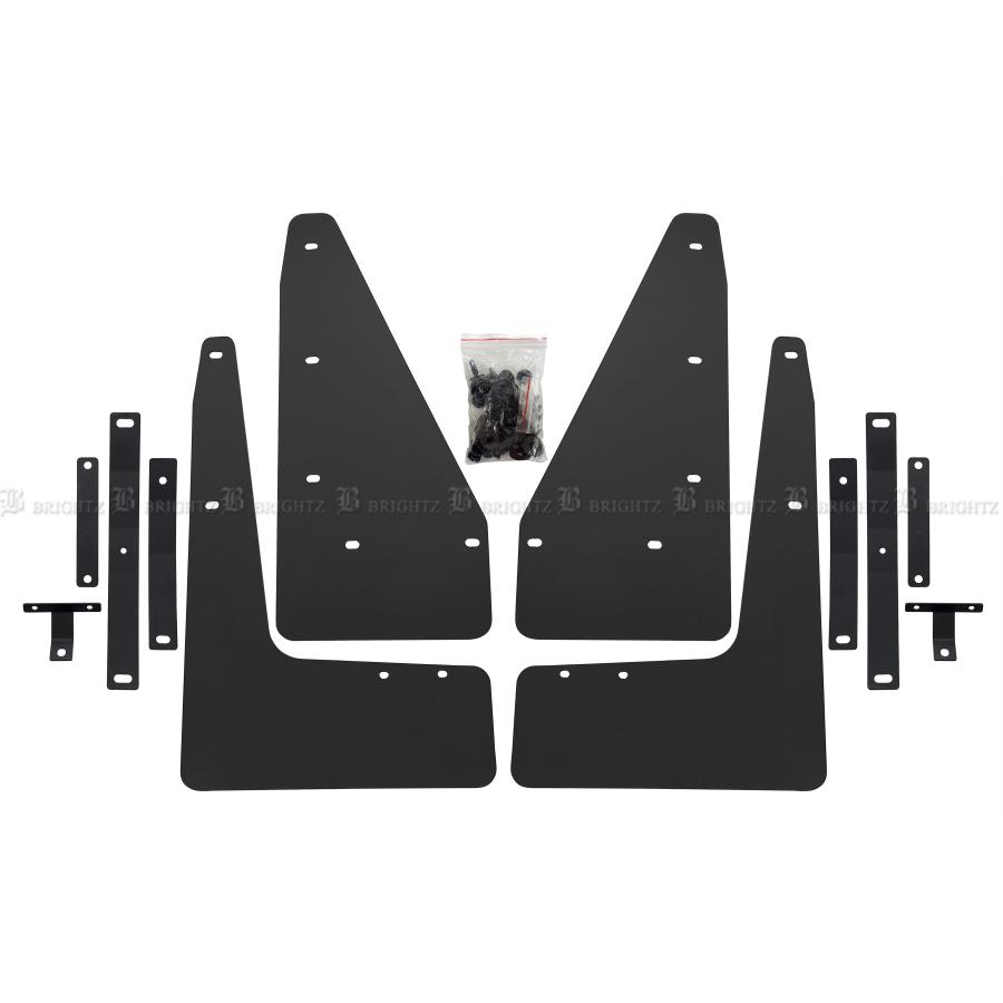 ブライツ デリカミニ フラップ マッドガード 泥除け 泥よけ ブラック 1台分 ブライツ BRIGHTZ デリカミニ 34 35 37 38 マッドガード 黒 泥除け