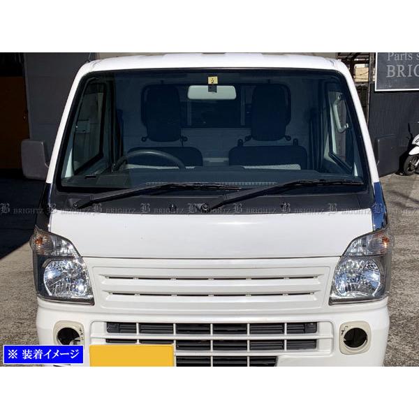 キャリィDA16T　インナーメッシュパネル　0.8ミリ 無塗装品 ブライツ BRIGHTZ キャリイトラック DA16T メッキコーナーパネル COR