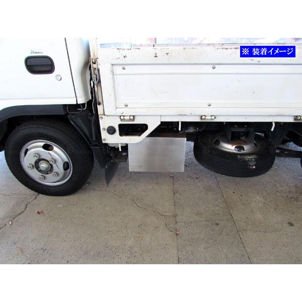 エルフ　バッテリーカバー　いすゞ　ステンレス製 車両部品 Amazon | BRIGHTZ いすゞ 07エルフ ステンレスバッテリーカバー