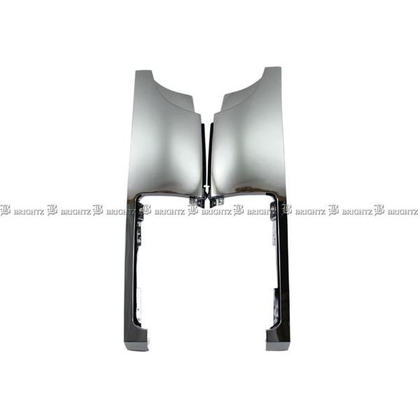 三菱 ふそう NEWファイター メッキ フロント コーナーパネル 交換タイプ ブライツ BRIGHTZ 三菱ふそう NEWファイター メッキフロントコーナー