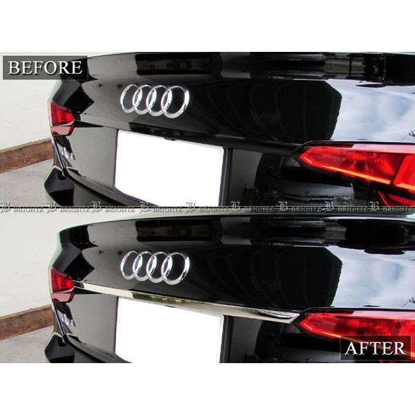 ブライツ BRIGHTZ アウディ A4 8WC 超鏡面ステンレスメッキトランク