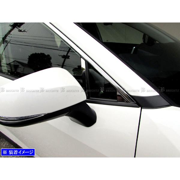 ブライツ(車) BRIGHTZ RAV4 52 54 超鏡面ステンレスメッキピラーパネル