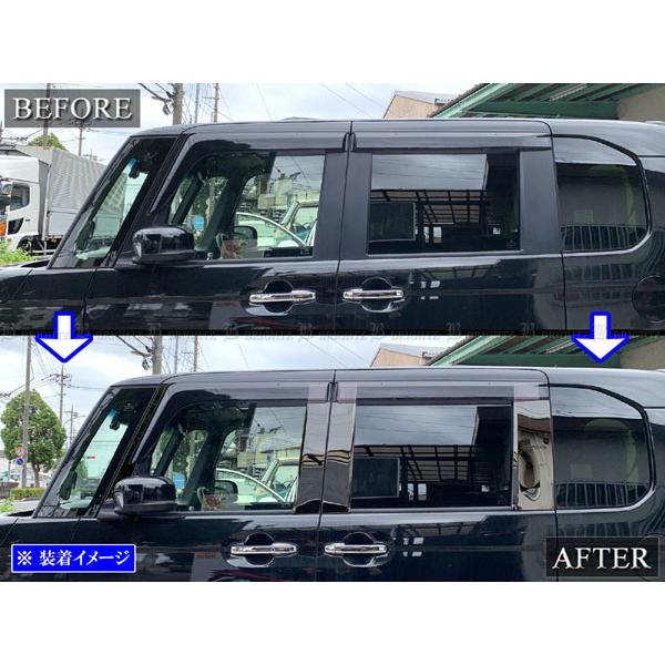 ブライツ(車) BRIGHTZ N-BOX JF3 JF4 超鏡面ステンレスブラックメッキ