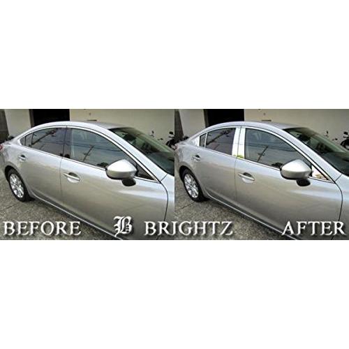 ブライツ BRIGHTZ MAZDA6セダン GJ 超鏡面ステンレスメッキピラー