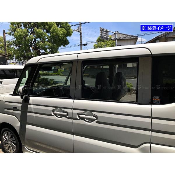 ブライツ BRIGHTZ スペーシアカスタム MK54S MK94S 超鏡面ステンレス
