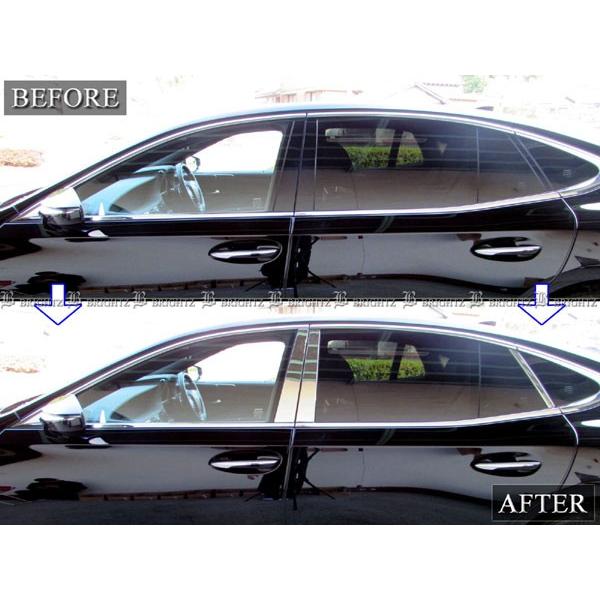 ブライツ BRIGHTZ レクサス LS500 VXFA50 VXFA55 超鏡面ステンレス