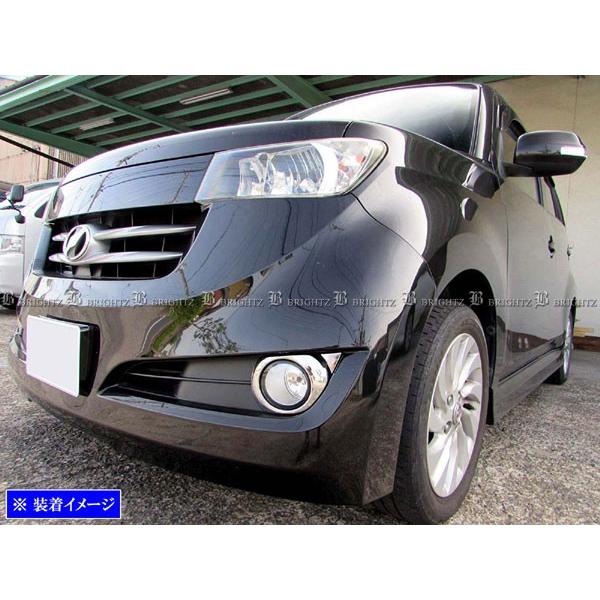 ブライツ(車) BRIGHTZ bB QNC20 QNC21 QNC25 メッキフォグライトカバー 