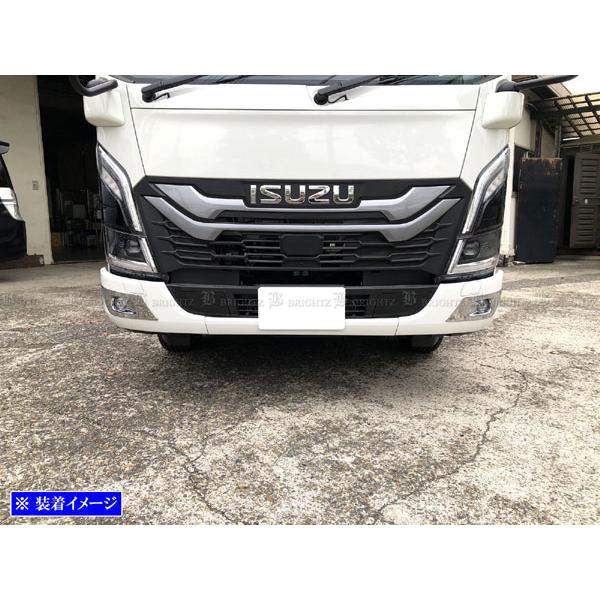 ブライツ BRIGHTZ いすゞ 23エルフ メッキフォグライトカバー TRUCK−S