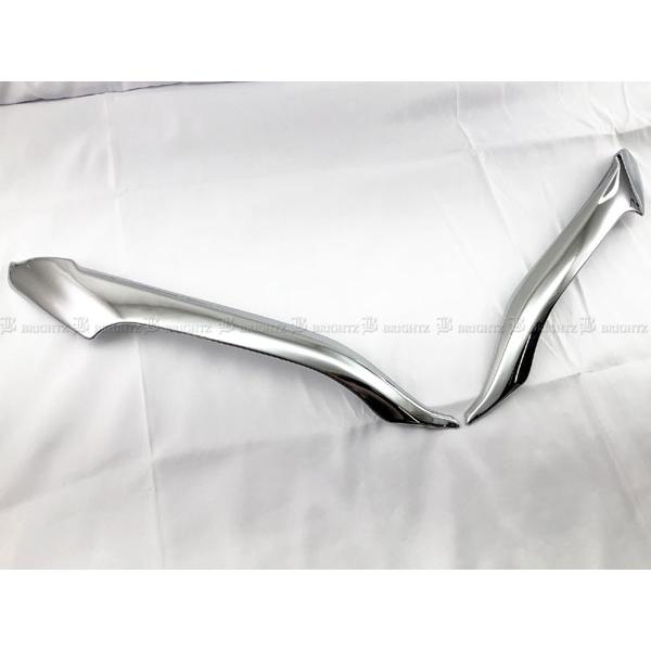 ヘッドライトガーニッシュ NONE アクセサリー ヘッドライト メッキ ガーニッシュ : くるま