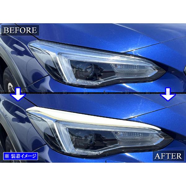 ブライツ BRIGHTZ インプレッサスポーツ GT ヘッドライトアイライン