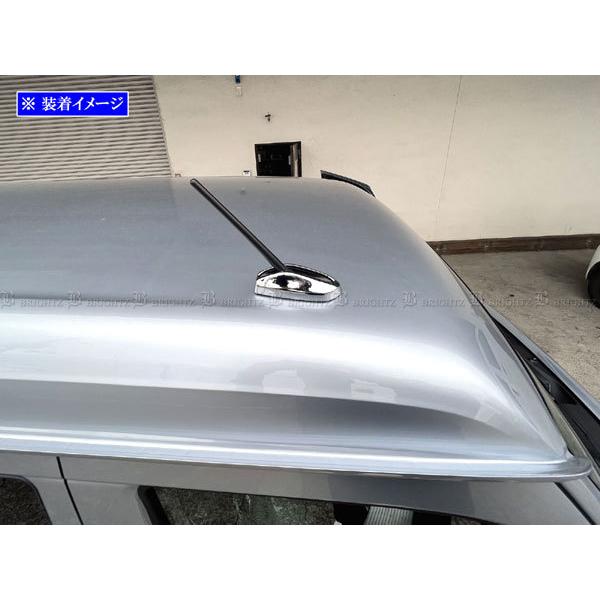 ブライツ BRIGHTZ ハイゼットデッキバン S700W S710W メッキアンテナ