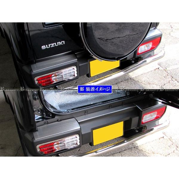 ブライツ BRIGHTZ ジムニー JB64W ステンレスリアバンパーフット