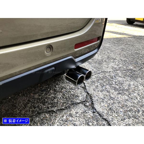 ブライツ BRIGHTZ N-BOX JF5 JF6 ステンレス2本出しマフラーカッター