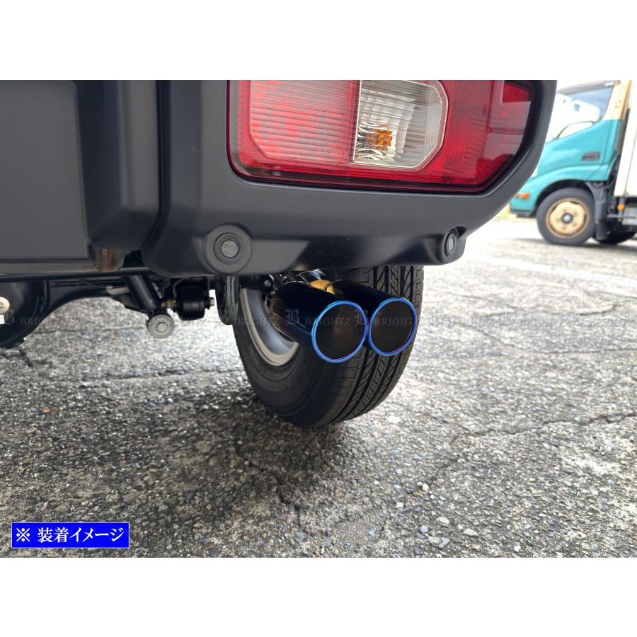ブライツ BRIGHTZ ジムニーノマド JC74W ステンレス2本出しマフラー
