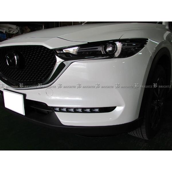 KFEP/KF2P/KF5P CX-5 前期 ダムド スポイラー デイライト トップライン/METLIP」KF系CX-5（KF#P）後期用メタル系リップ