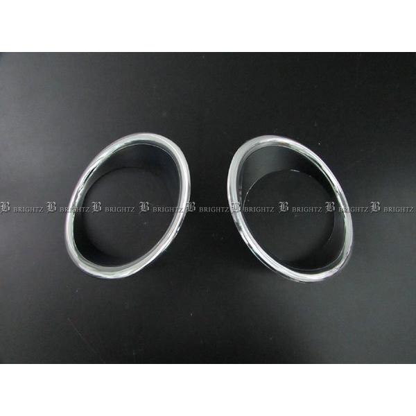 デリカD：5 CV4W CV5W メッキ フォグ ライト ランプ カバー FOG−COV