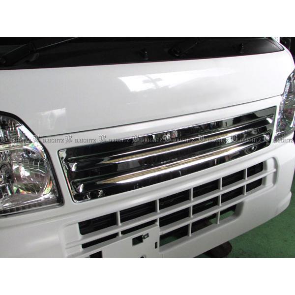 DS16T DA16T メッキグリル　美品 ミニキャブトラック DS16T メッキ グリル 本体 フロント ガーニッシュ