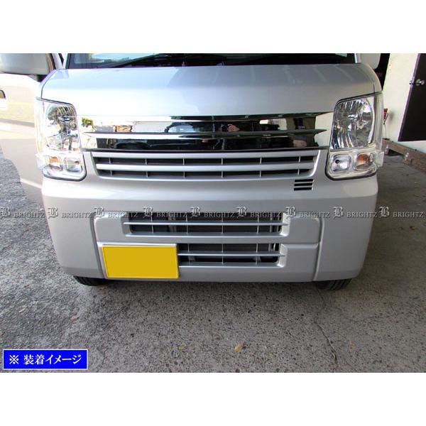 ミニキャブバン DS17V クロームメッキ フロント ボンネットパネル