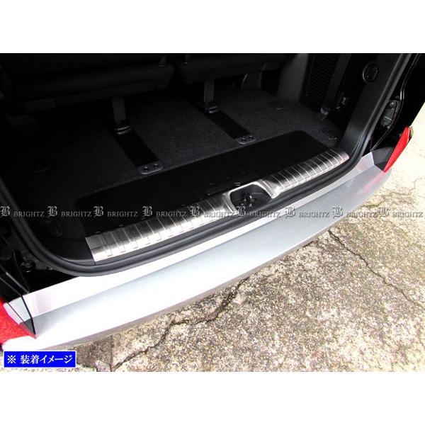 デリカD：5 CV5W CV4W ステンレス インナー リア バンパー フット