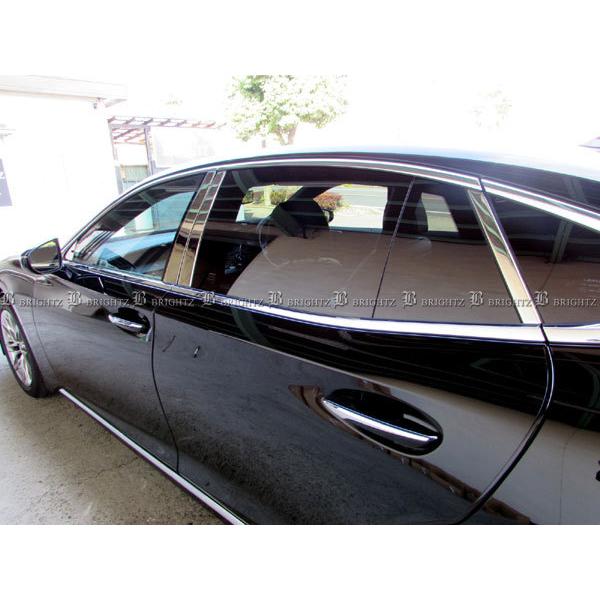 レクサス LS500/500h 6p 超鏡面メッキ ステンレスピラー