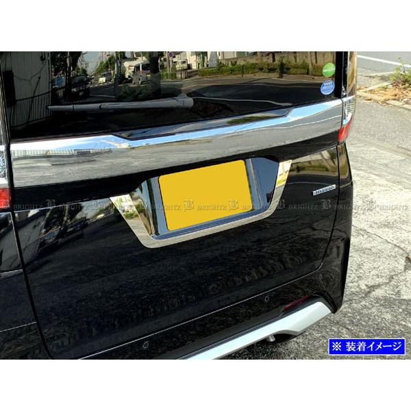 eKクロススペース B34A B35A 超鏡面 ステンレス メッキ リア