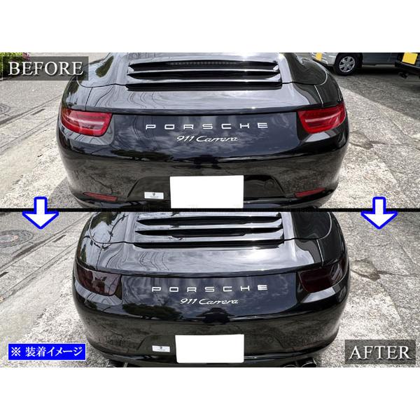 ポルシェ 911 スモーク テール ライト カバー セット ランプ リア リヤ