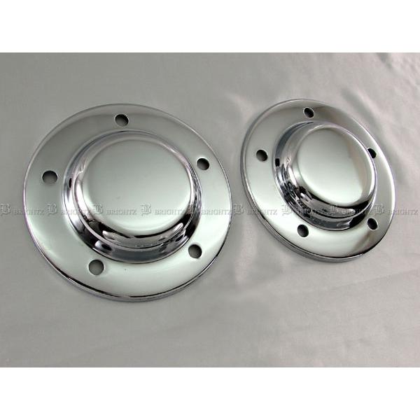 三菱ふそう スーパーグレートV 高床 スチール メッキ フロント ハブ