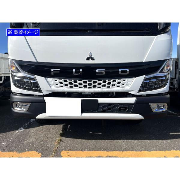 三菱ふそう キャンター メッキ フォグ ライト ランプ カバー TRUCK−S