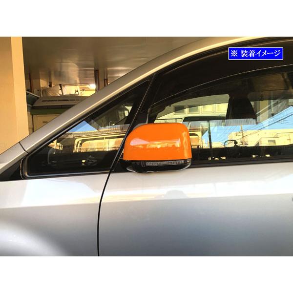 デリカD：5 CV1W CV2W ドア ミラー カバー オレンジ