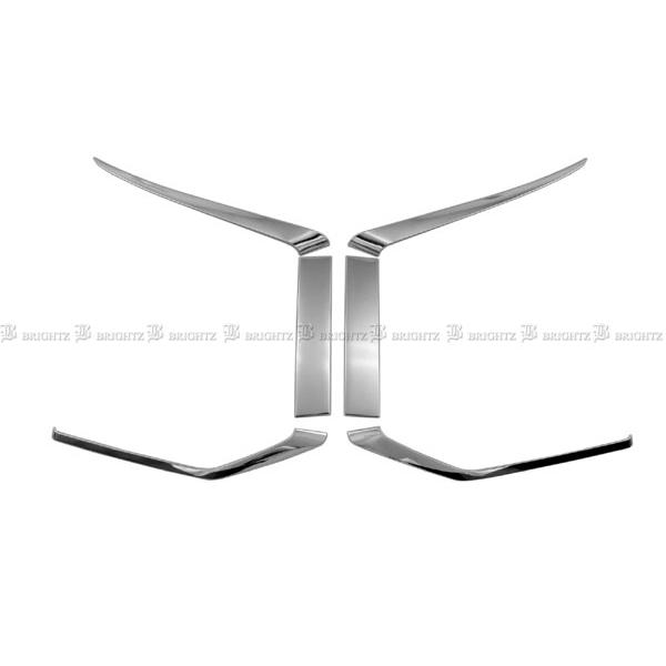 三菱デリカd5グリルメッキ部分のみ ミツビシ デリカD5 3DA-CV1W メッキ フロントグリルフレーム 4