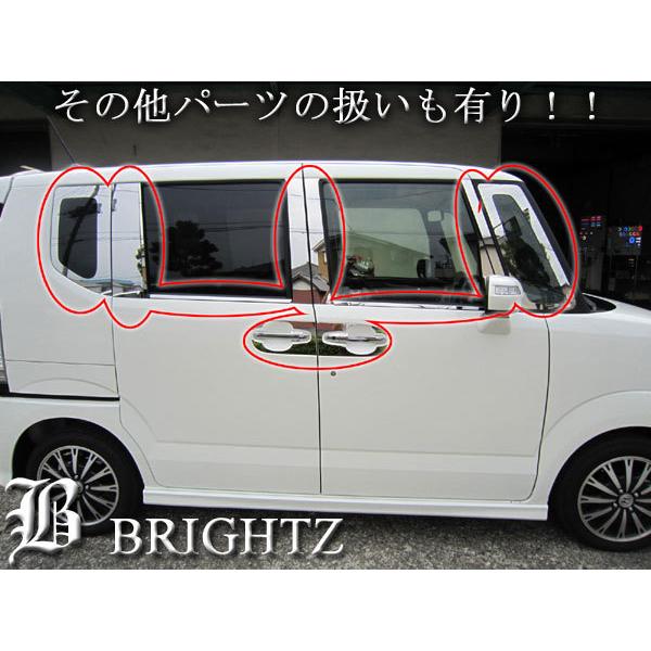 N-BOXカスタム JF1 JF2 ブラックメッキ ドアハンドルカバー ノブ NBOX