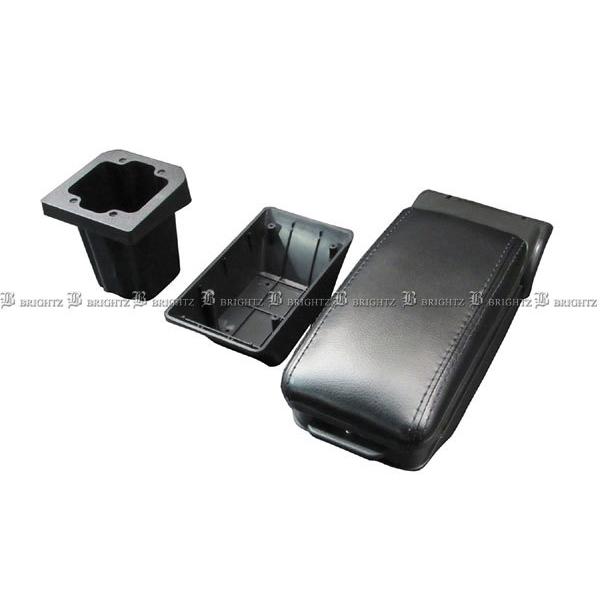 フィット GK3 GK4 アームレスト センターコンソールBOX 肘掛 黒