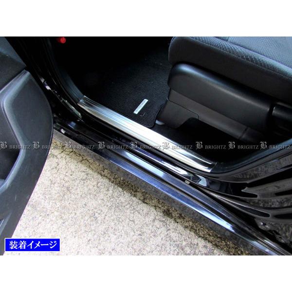 Ｇ*Ｂ様 ホンダ・ステップワゴンスパーダRK用・メッキスカーフプレート ステップワゴンスパーダ RK5 RK6 ステンレス エントランス モール