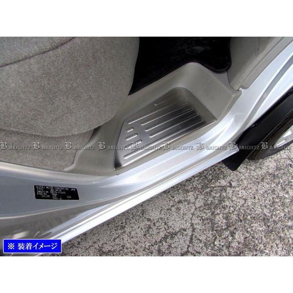 エブリイワゴン DA17W ステンレス エントランス モール スカッフ