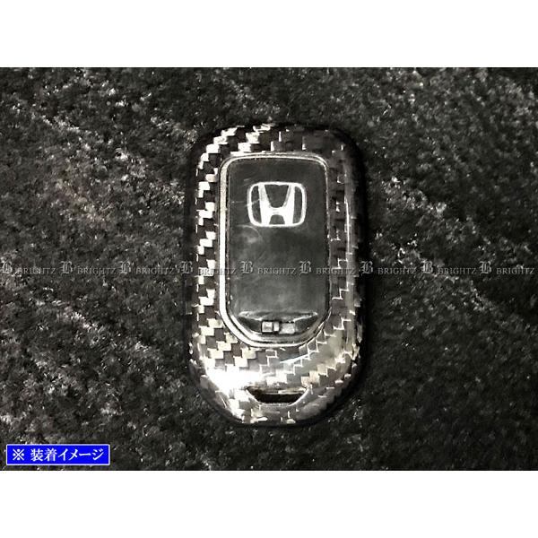 オデッセイハイブリッド RC4 RC5 リアルカーボン スマートキーケース 黒 キーカバー キープロテクター オデッセー KEY−CASE− ...