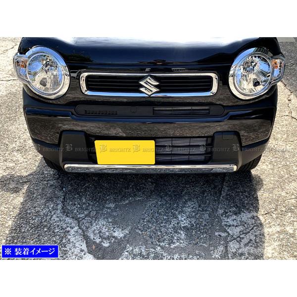 ハスラーMR52Sバンパー ハスラー MR92S MR52S 超鏡面 ステンレス メッキ フロント