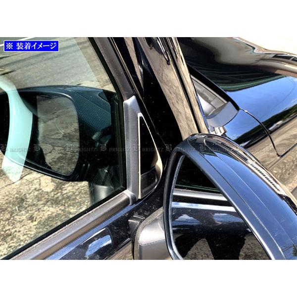 ハスラー MR92S MR52S 超鏡面 テンレス メッキ ピラー パネル 2PC