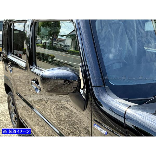 ハスラー MR92S MR52S 超鏡面 テンレス メッキ ピラー パネル 2PC