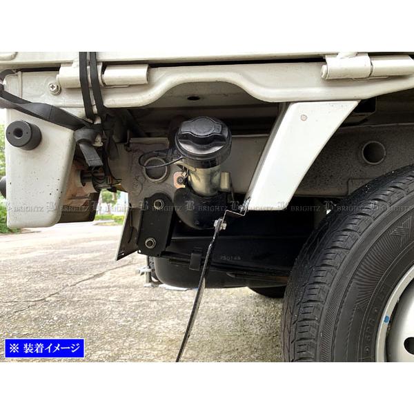 キャリイトラック DA63T 超鏡面 ステンレス メッキ リア マッド