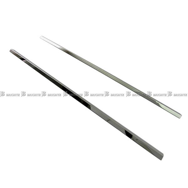 N-VAN JJ1 JJ2 超鏡面 ステンレス メッキ ウィンドウ モール 2PC